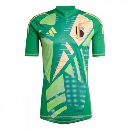 Nogometni Dres Belgija Golmanski Euro 2024 Zelena Nogometni Dres Belgija Golmanski Euro 2024 Zelena